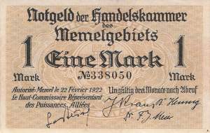1 Mark 1922